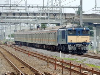 【JR東日本】205系 武蔵野線��ケヨM64編成 ジャカルタへ向けて配給��