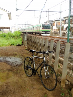 ☆自転車に乗って列車散策☆