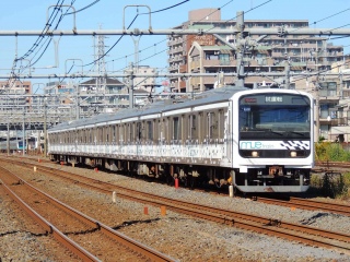 【JR東日本】209系 Mue-Train��武蔵野貨物線にて試運転��
