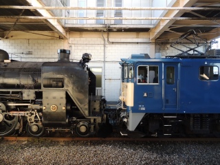 【JR東日本】蒸気機関車��C61-20号機 大宮総合車両センターより出場��