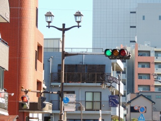 【日本信号】セパレート型 灯器@与野駅周辺