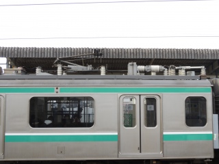 E501系 常磐線 〜パンタグラフ〜